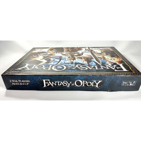 Fantasy Opoly Fantasy Board Game One Epic Quest Late for the Sky Complete - Picture 4 of 16